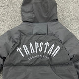 Trapstar Irongate Arch Hooded Puffer Jacket Black
