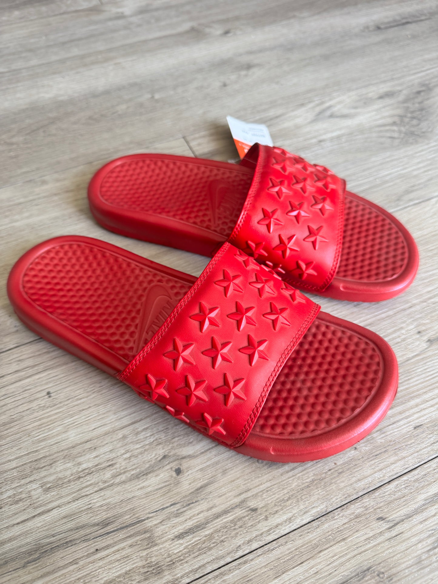 Nike Slides Red Independence Day