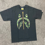 A BATHING APE ABC Camo Shark T Black