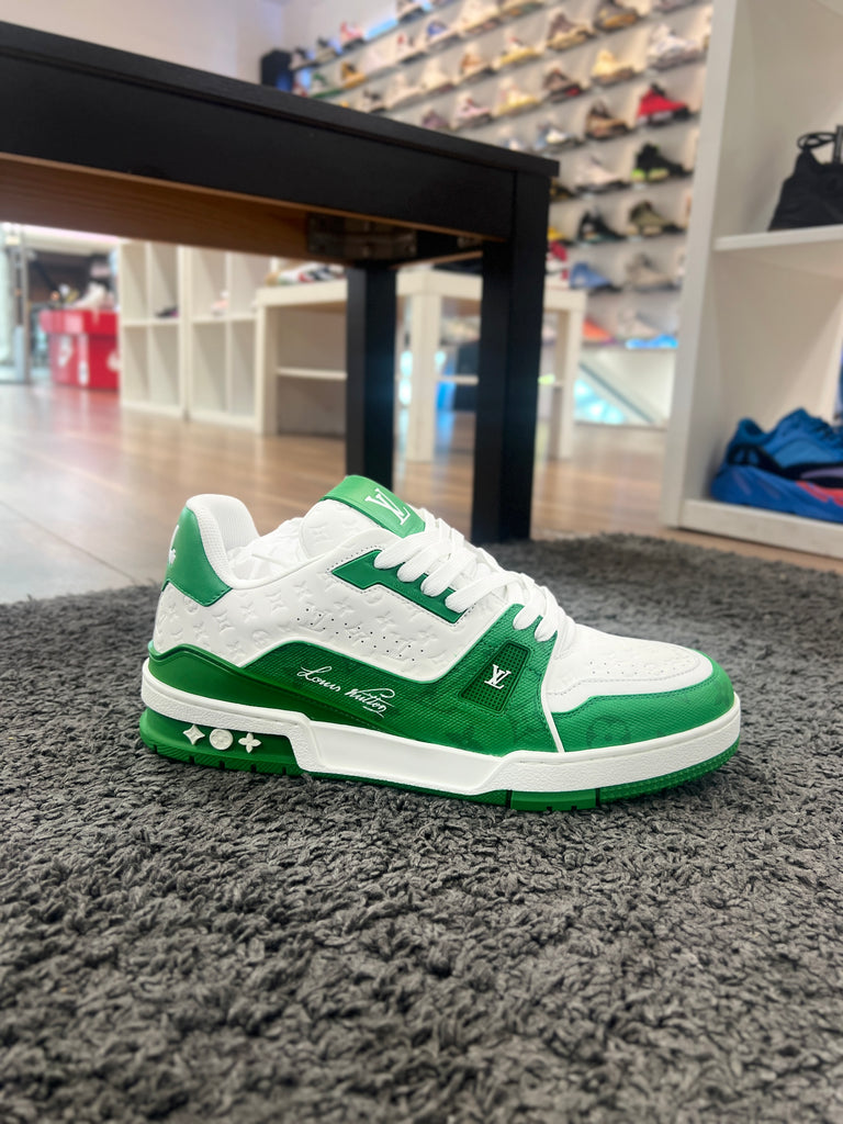 Louis Vuitton LV Trainer Sneaker Low White Green