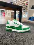 Louis Vuitton LV Trainer Signature Green