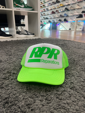 RPR Trucker Neon Green