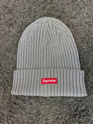 Supreme beanie Grey Box Logo