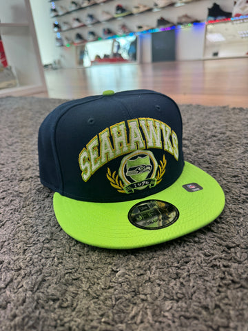 New Era 9Fifty Snapback Navy Green Cap