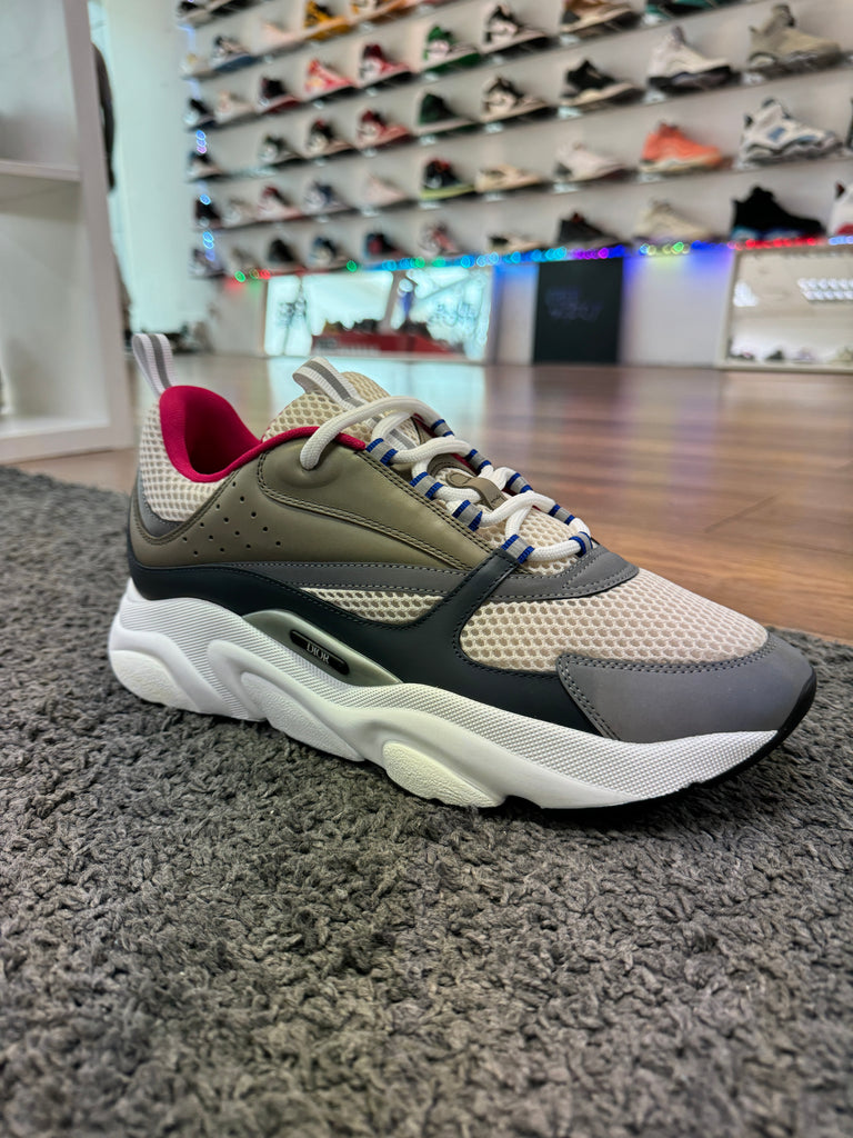 Dior Runners B22 On Feet Dior B22 Runner Beige Red – Crep Select