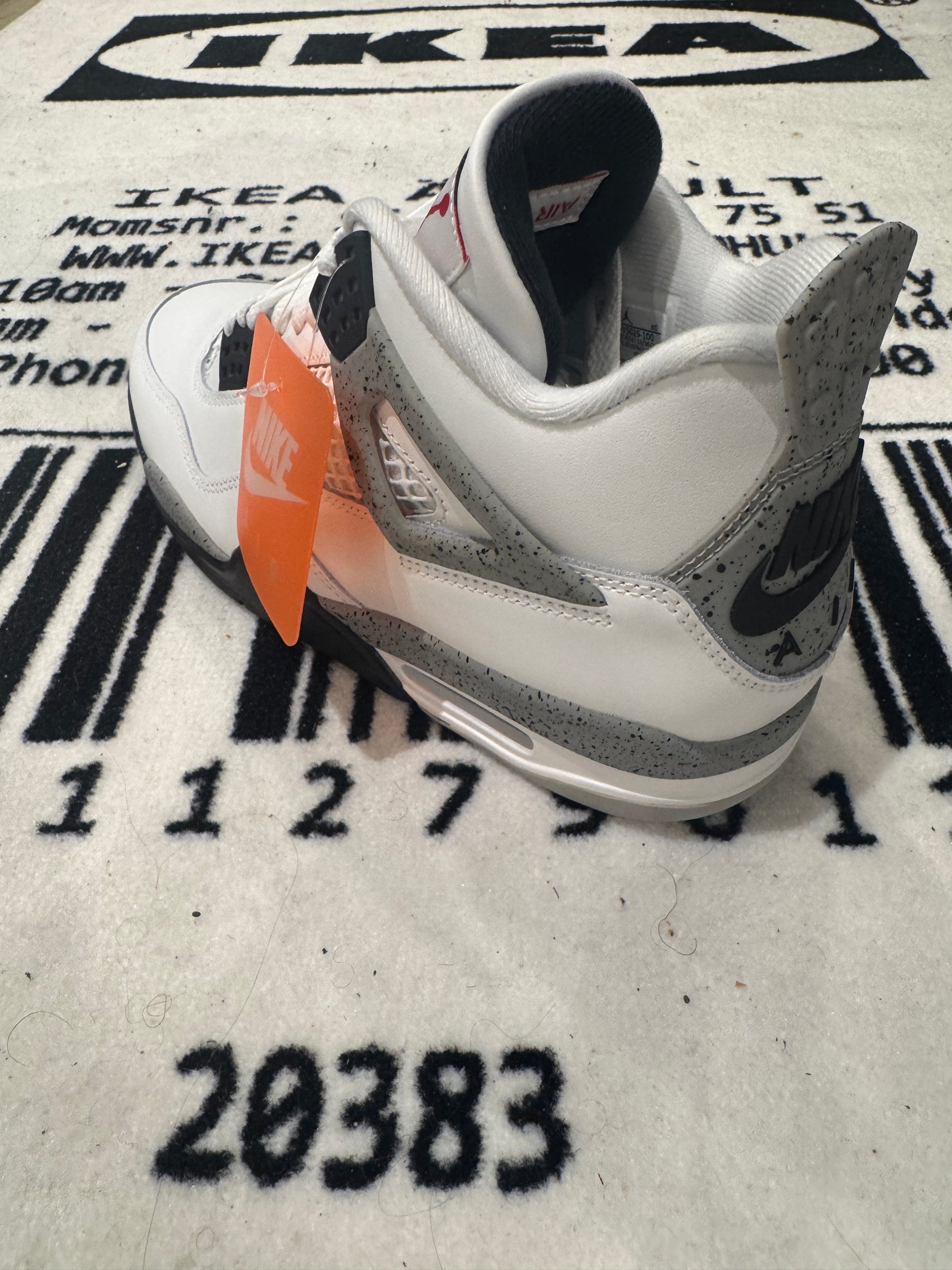 Air Jordan OG White Cement – Crep Select - Main Image