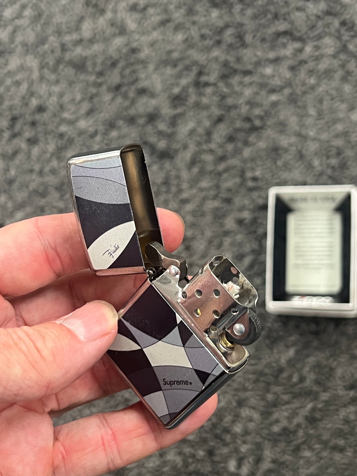 Supreme x Zippo Emilio Pucci Lighter