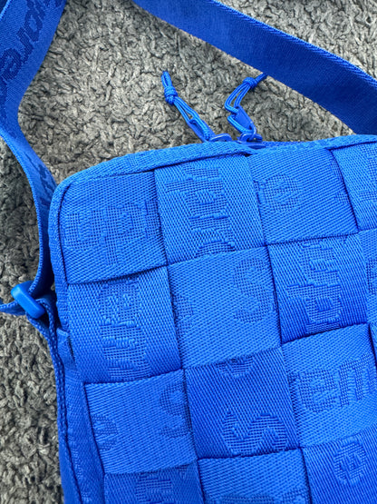 Supreme Woven Blue Bag Pouch
