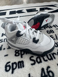 Air Jordan 4 OG White Cement  (TD/PS)