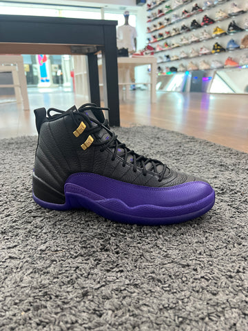 Air Jordan 12 Black Field Purple