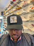 Goat Trucker Cap Black