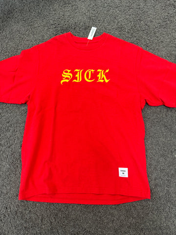 Supreme Sick Logo Red T-shirt