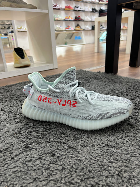 yeezy blue tint tag