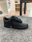 Nike Air Force 1 Black Black Custom Rope Lace