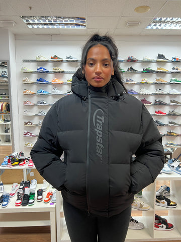 Trapstar Hyperdrive Technical Puffer Jacket Blackout