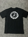 Still Working 2 T-shirt Black Circle Back