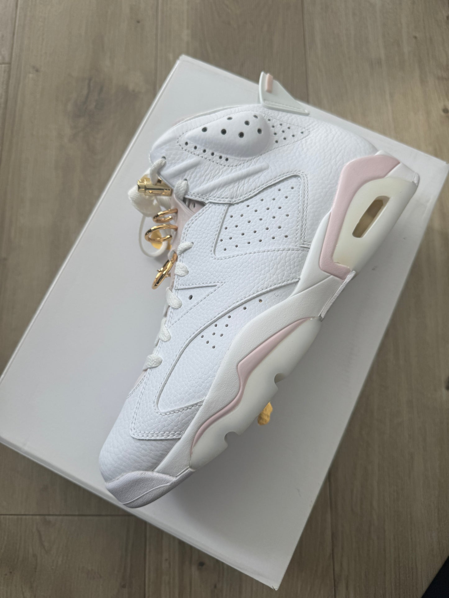 LEFT FOOT ONLY Air Jordan 6 Retro Gold Hoops