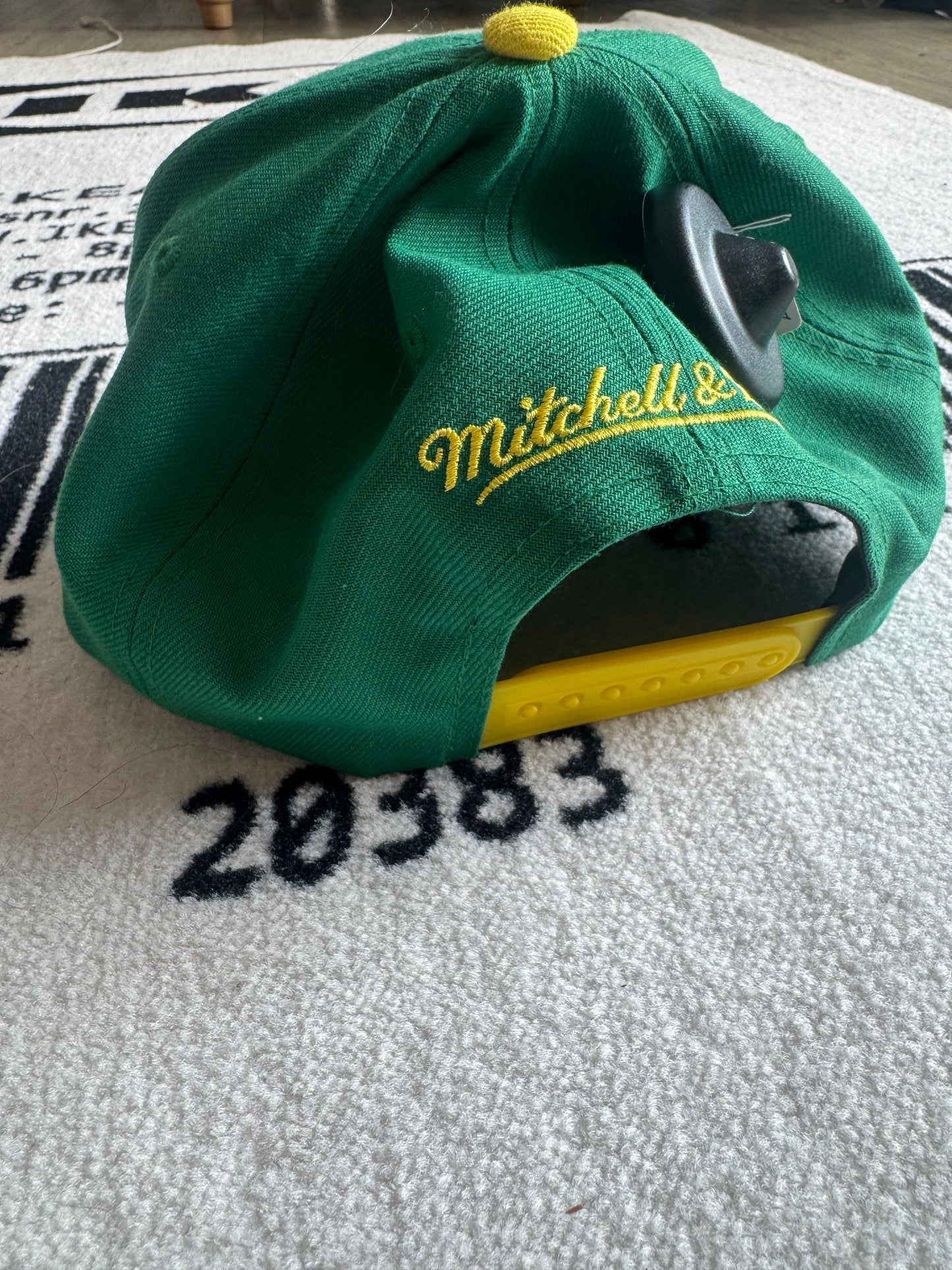 Mitchell & Ness Snapback Seattle Green