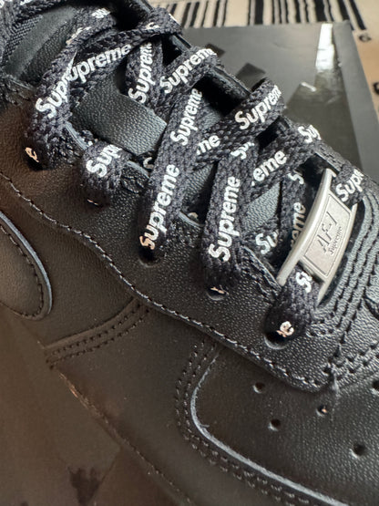 Nike Air Force 1 Black X Supreme