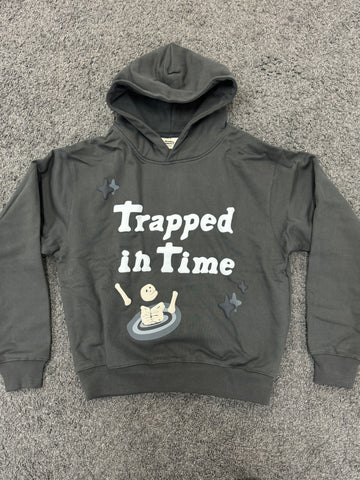 Broken Planet Trapped In Time Hoodie Soot