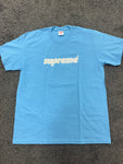 Supreme Logo Blue T-shirt