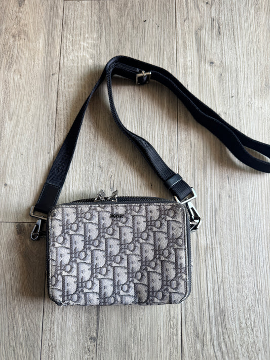 PRE LOVED Dior Messenger Bag Monogram