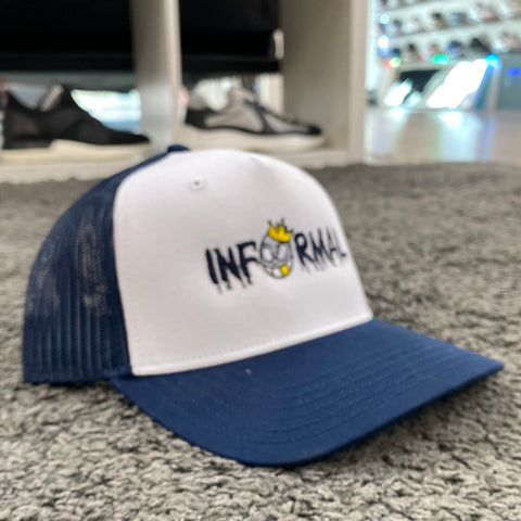 Informal Blue/White Snapback