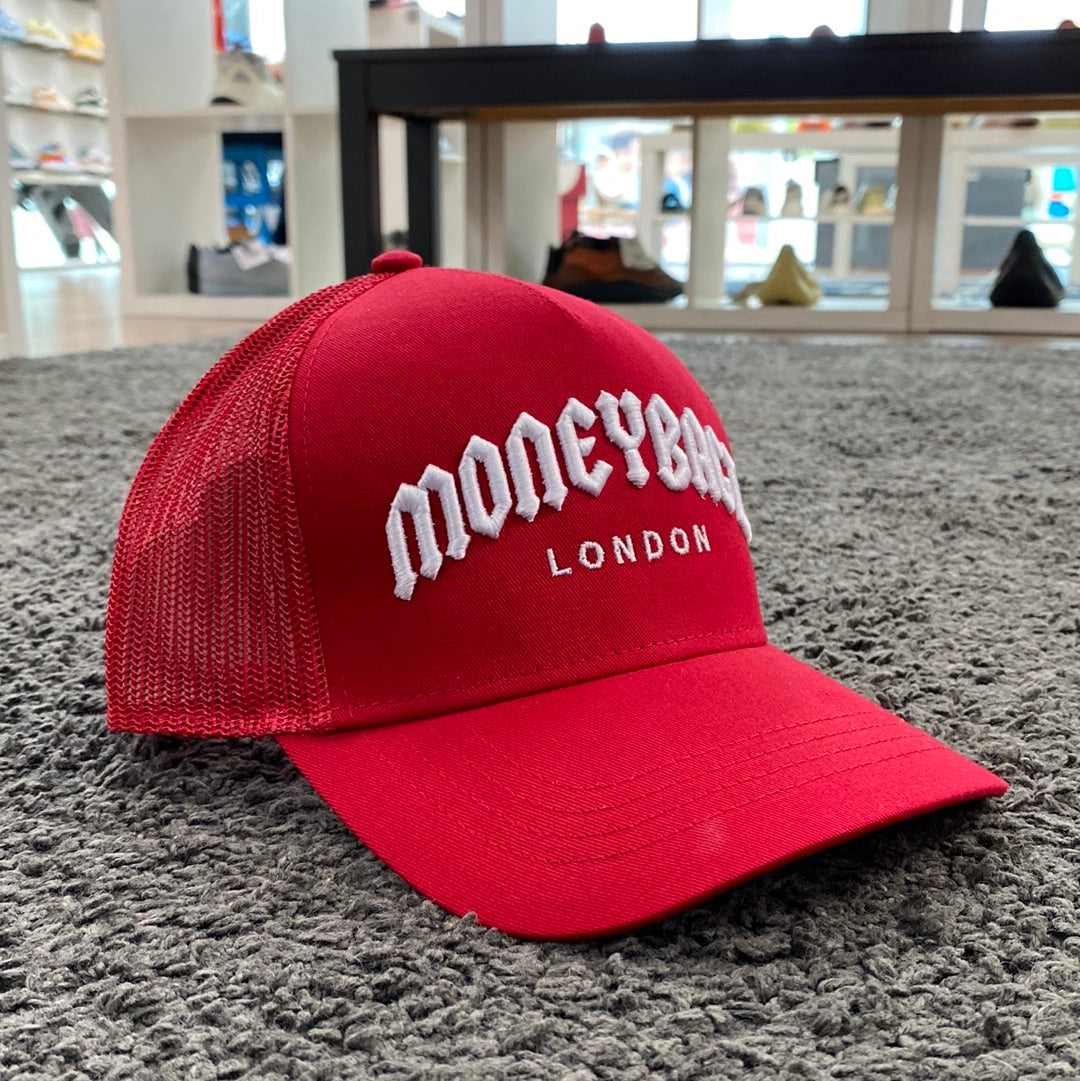 MoneyBagz Snapback Cap Red