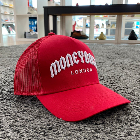 MoneyBagz Snapback Cap Red
