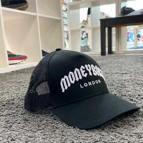 MoneyBagz Snapback Cap Black & White