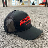MoneyBagz Snapback Cap Black & Red