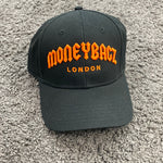 MoneyBagz Snapback Cap Black & Orange