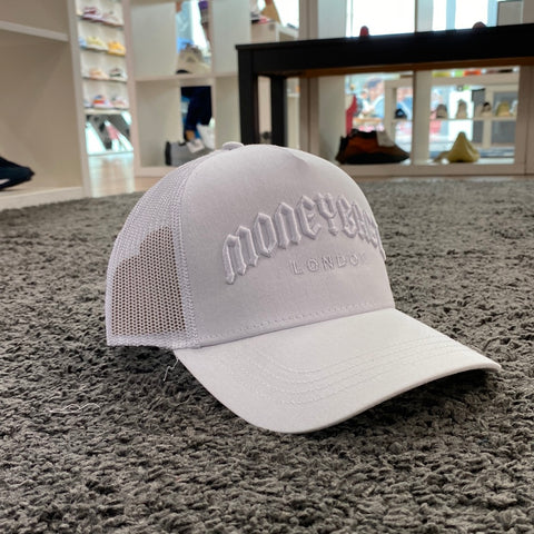 MoneyBagz Snapback Cap White