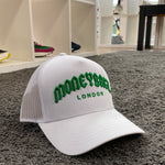 MoneyBagz Snapback Cap White & Green