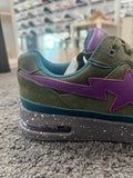 A BATHING APE BAPE Road STA #2 M1 Olive Drab