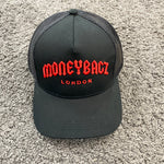 MoneyBagz Snapback Cap Black & Red