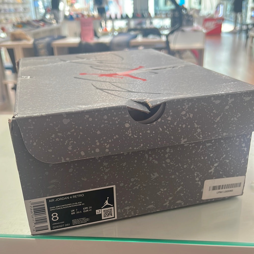 Empty Box jordan 4 infrared uk 7