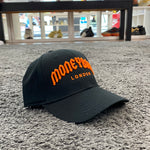 MoneyBagz Snapback Cap Black & Orange