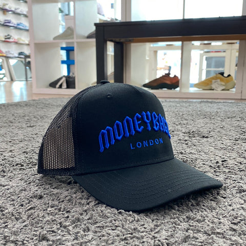 MoneyBagz Snapback Cap Black & blue