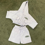 MoneyBagz purple Women shorts set.