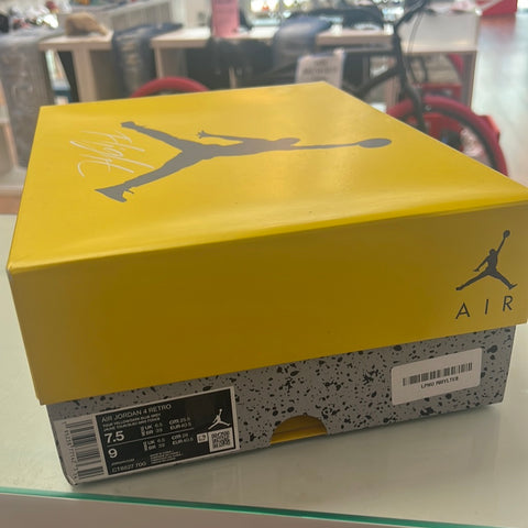 Empty Box jordan 4 lightning uk 6.5