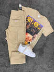 True Religion Beige Cargo
