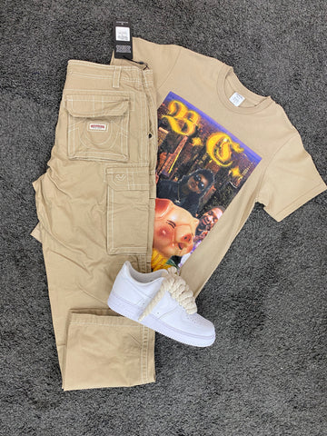 True Religion Beige Cargo
