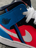 Air Jordan 1 Mid Tri Colour Ribbons