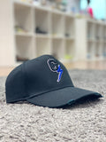 Crep Select CS Logo Cap Black Royal Blue