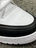 fragment design x Air Jordan 3 White Black