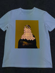 ISHU 3M Reflective Mona Lisa T-Shirt White
