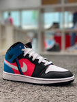 Air Jordan 1 Mid Tri Colour Ribbons