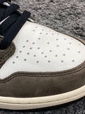 Travis Scott x Air Jordan 1 Backwards Swoosh Mocha