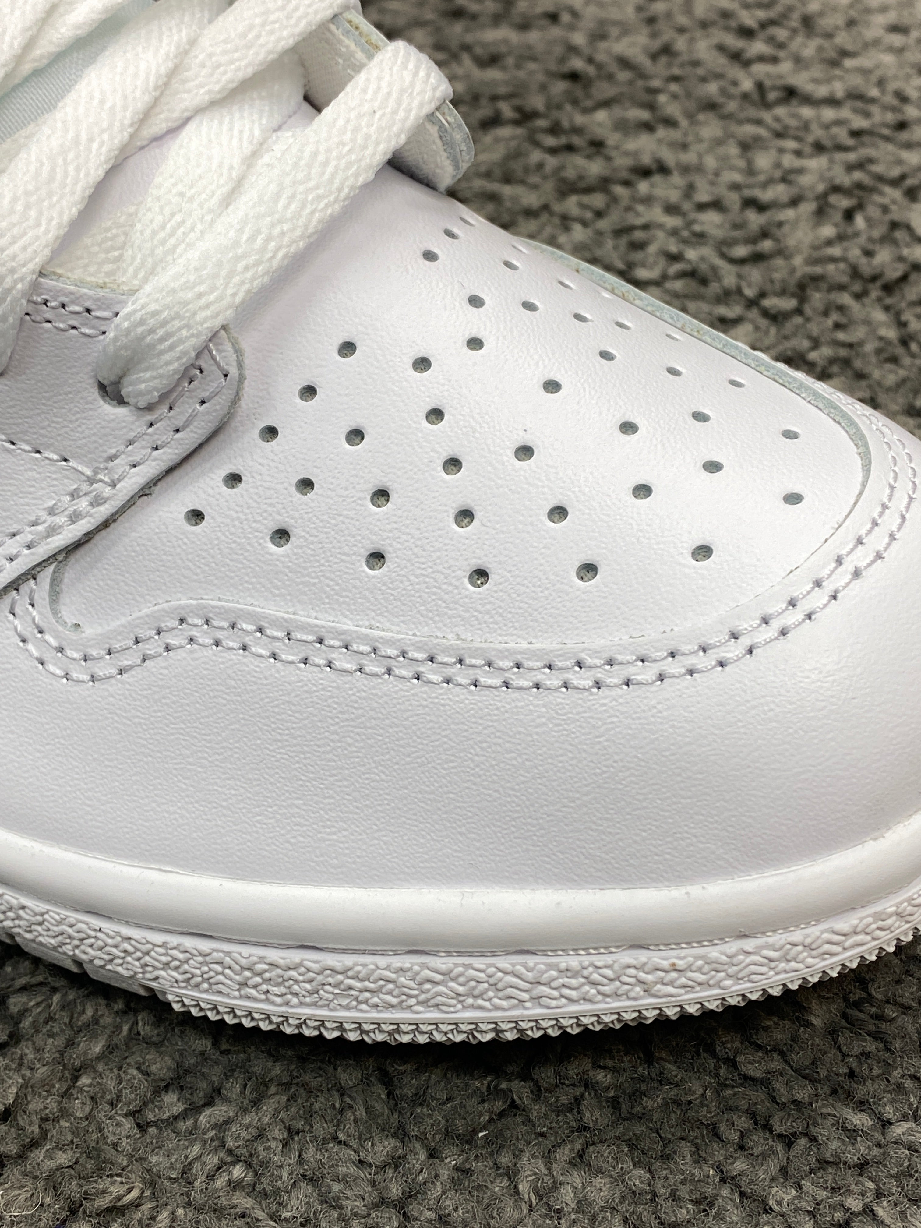 jordan 1 high cut white